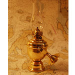 Gimbaled Cabin Oil Lamp