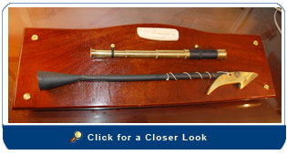 Queequeg's Tools Nautical Plaque